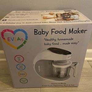 New EVLAs baby food maker